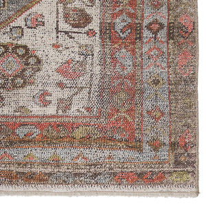 Boheme Boh10 Palazza Gray/Orange Rug