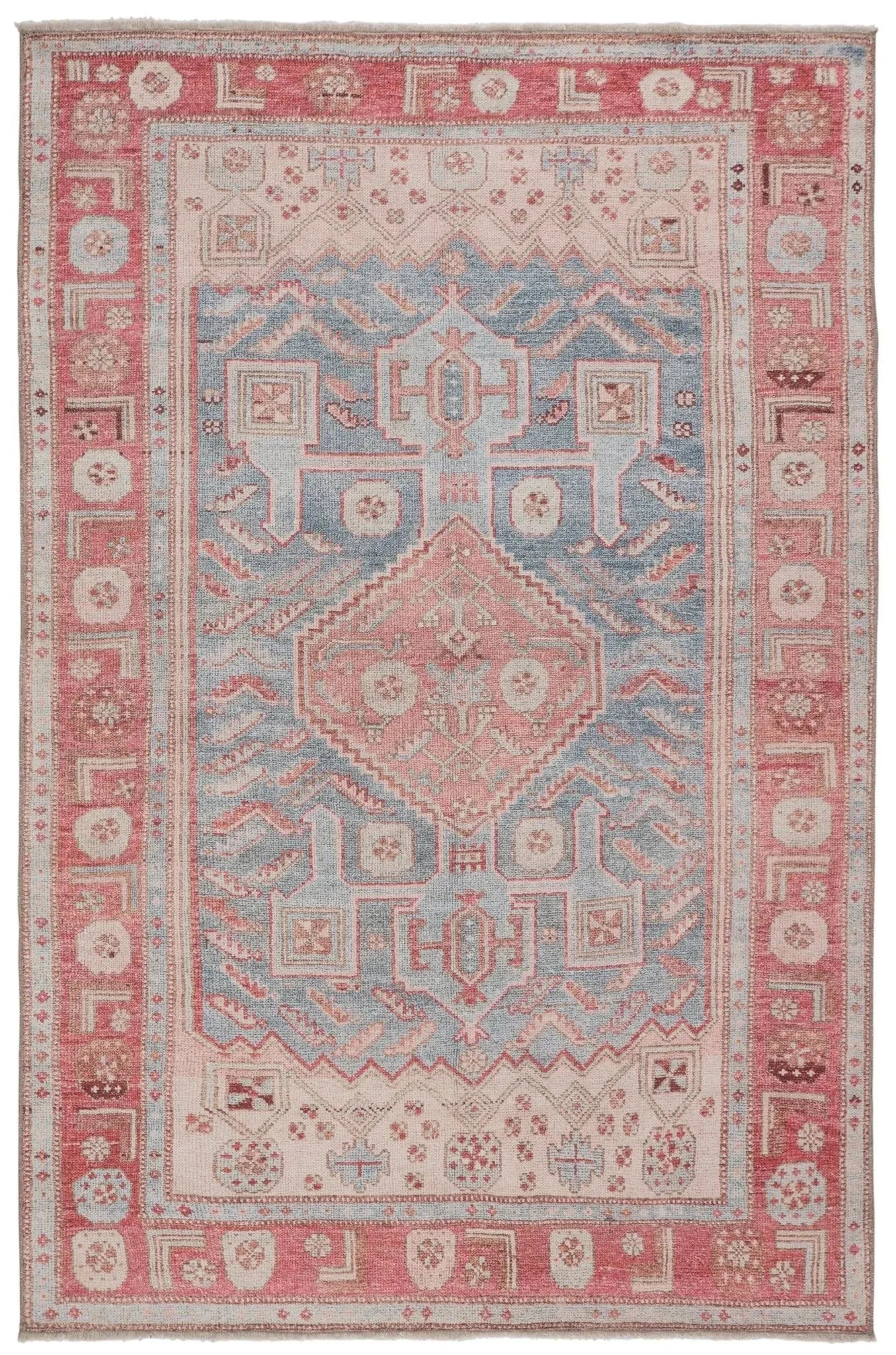 Boheme Boh16 Fiddler Pink/Blue Rug