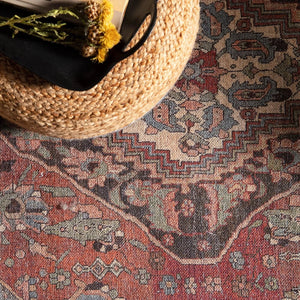 Boheme Boh18 Wesleyan Rust/Gray Rug