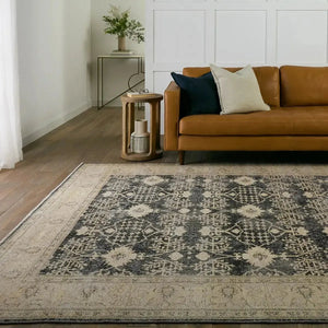 Boheme BOH24 Cream/Grey Rug
