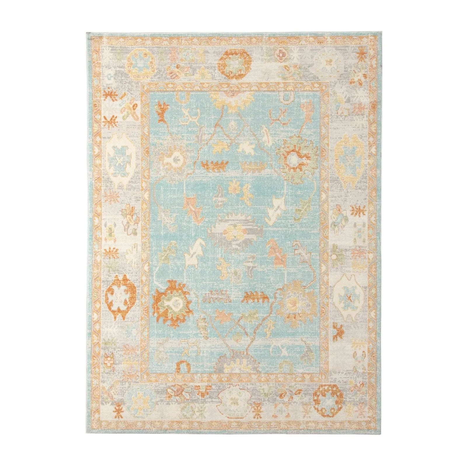 Bohemian BHM-3 Aqua Rug