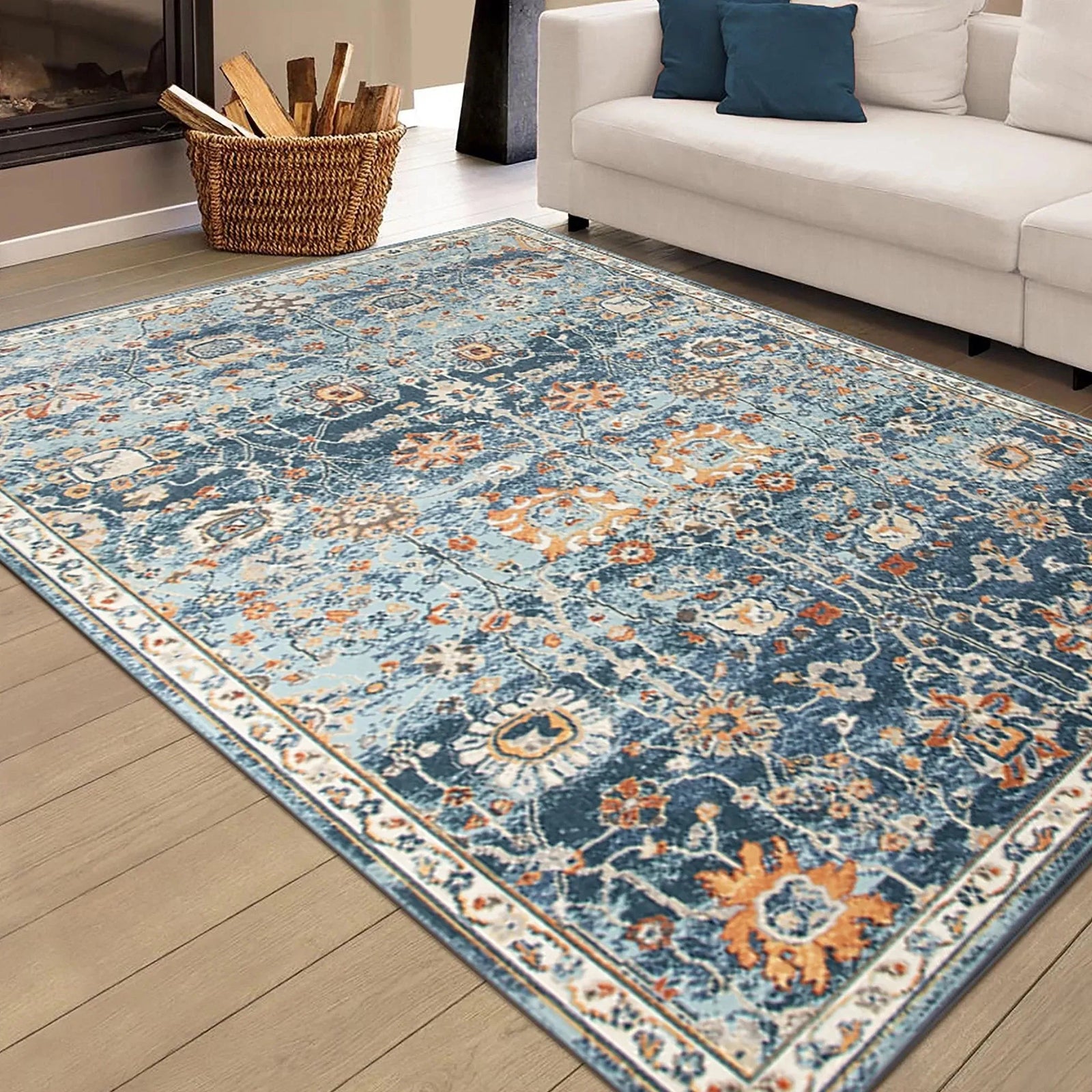 Bohemian BHM-5 Navy Rug