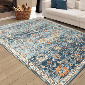 Bohemian BHM-5 Navy Rug