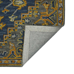 Boho BOH-6 Blue/Yellow Rug