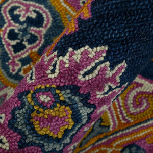 Boho BOH-8 Navy/Pink Rug