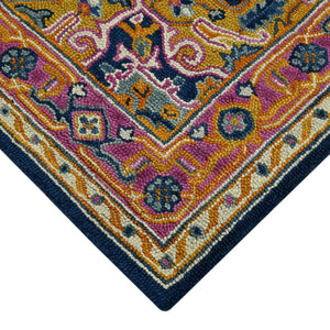 Boho BOH-8 Navy/Pink Rug