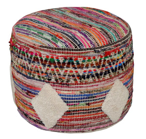 Boho Geometric LR99716 Pouf