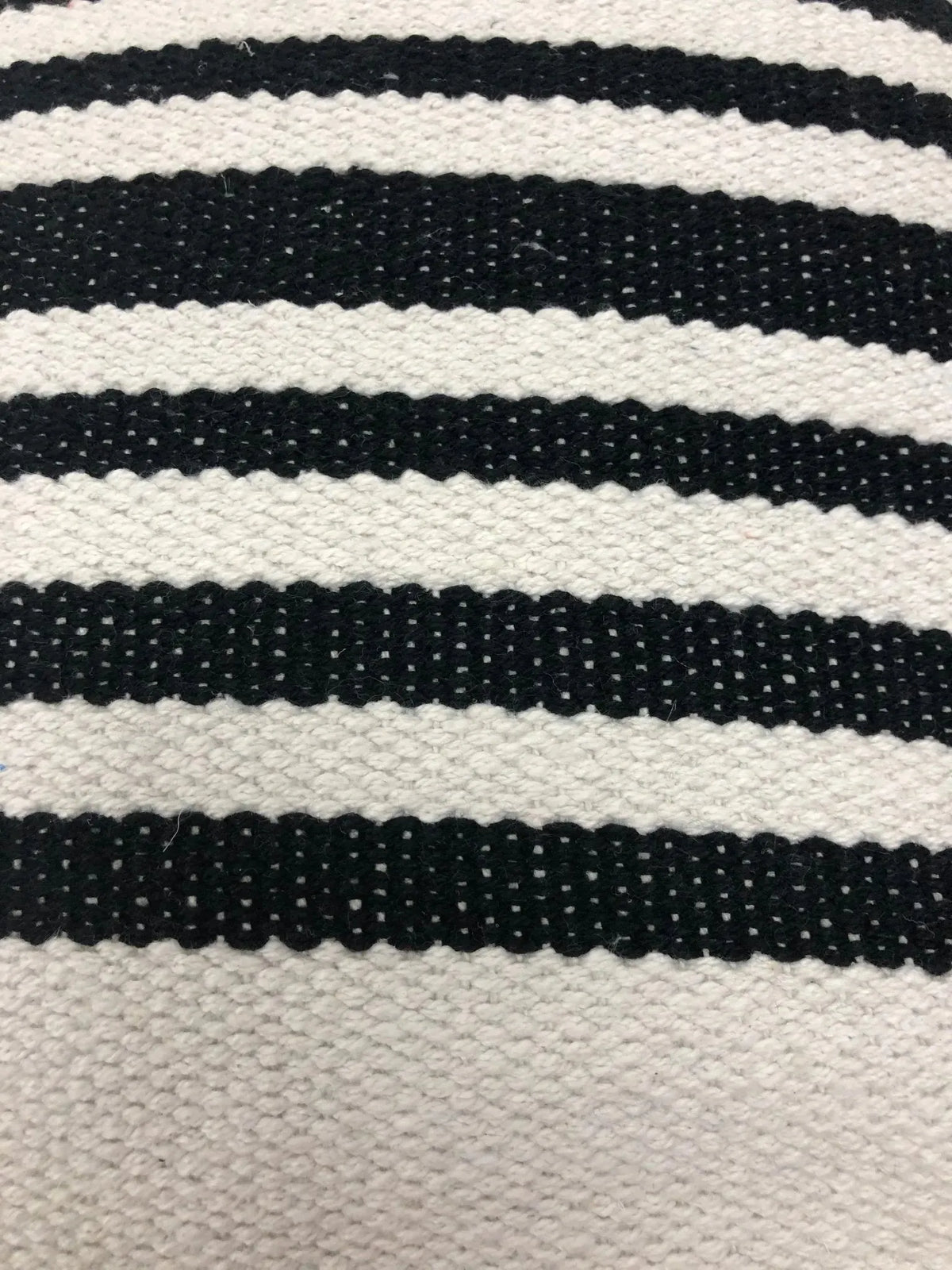 Bold Striped Lr04715 White/Black Pillow