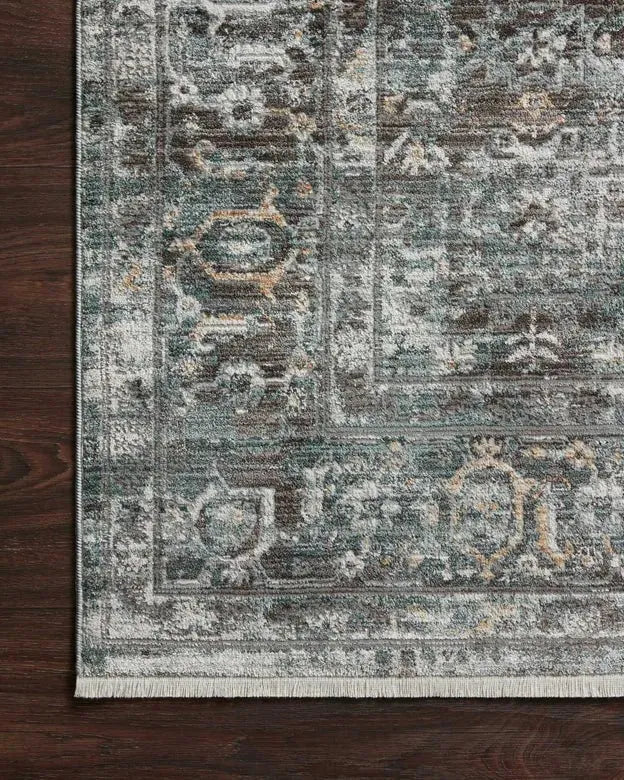 Bonney BNY-05 Slate/Teal Rug