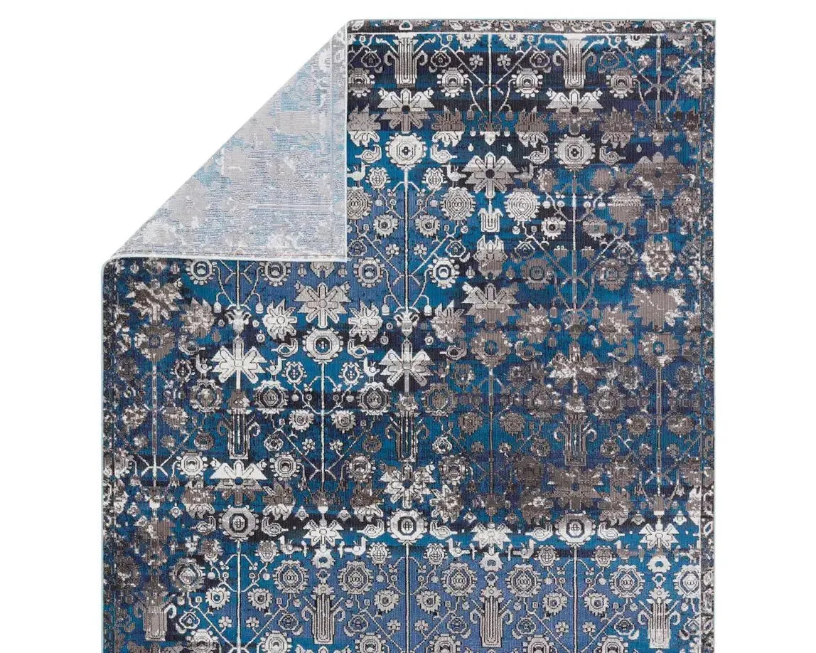 Borealis BOR10 Blue Rug
