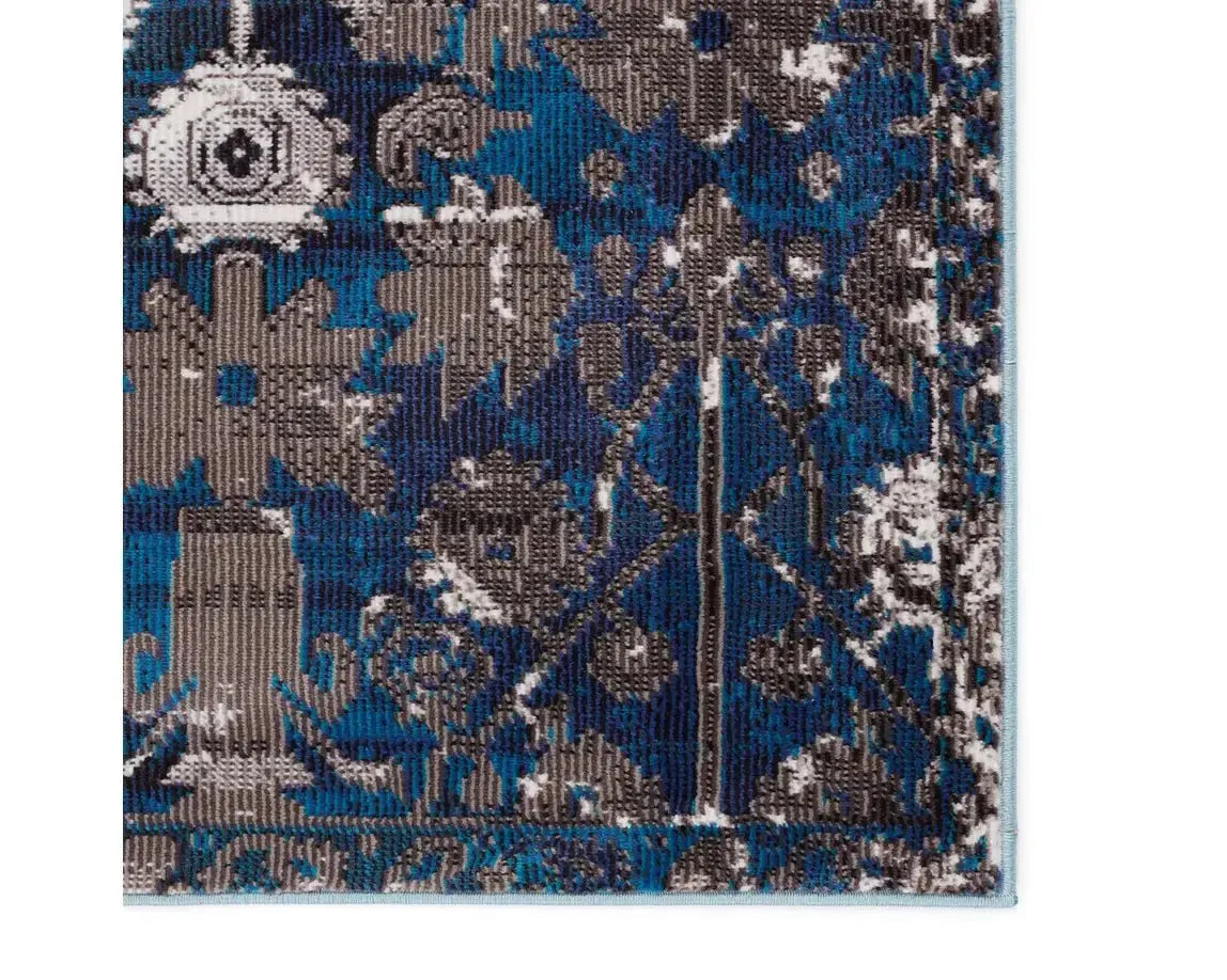 Borealis BOR10 Blue Rug
