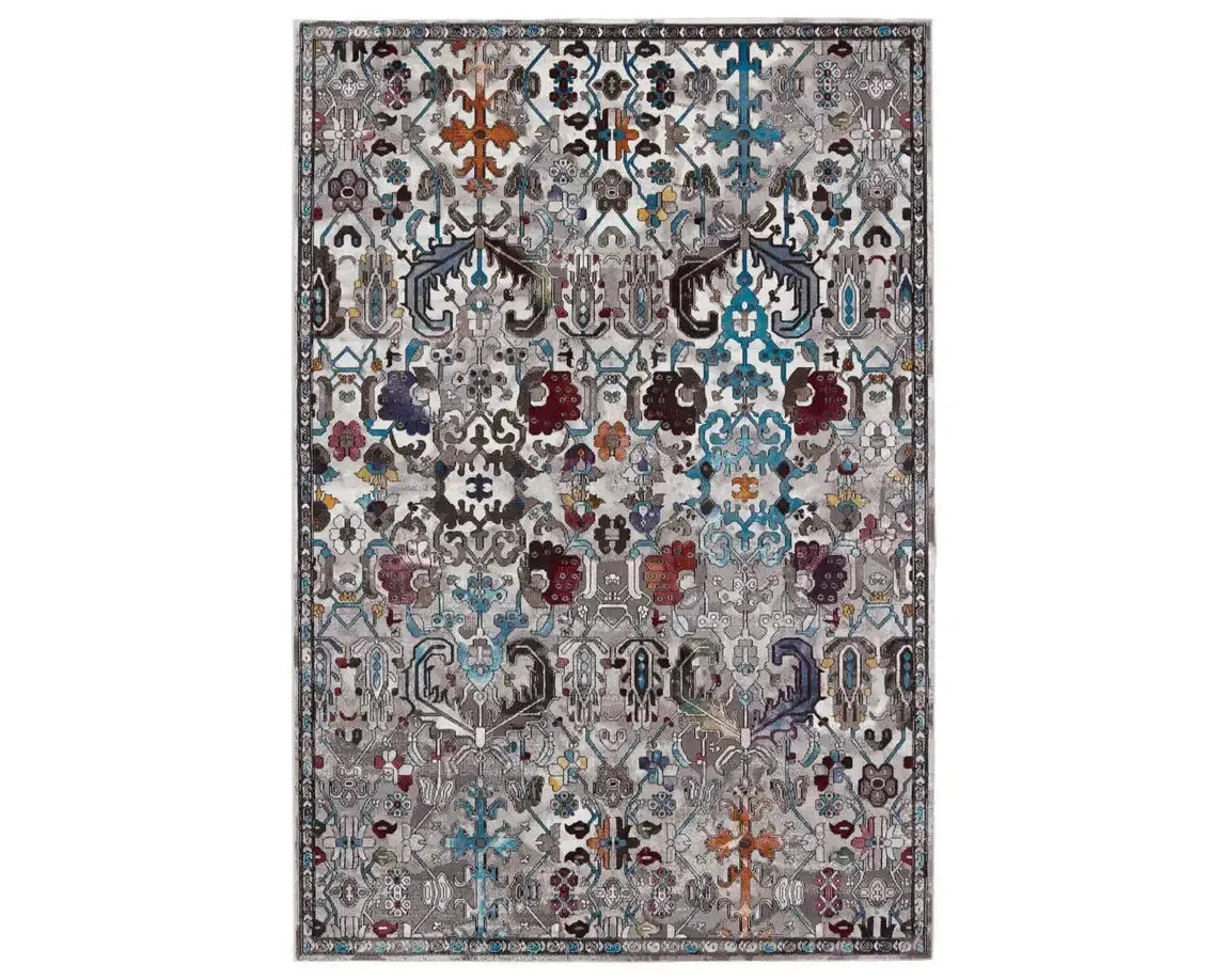 Borealis BOR11 Grey/Multi Rug