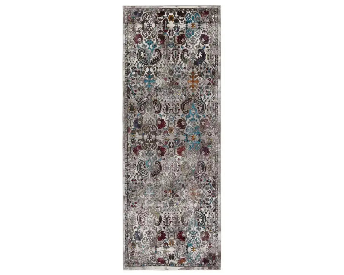Borealis BOR11 Grey/Multi Rug