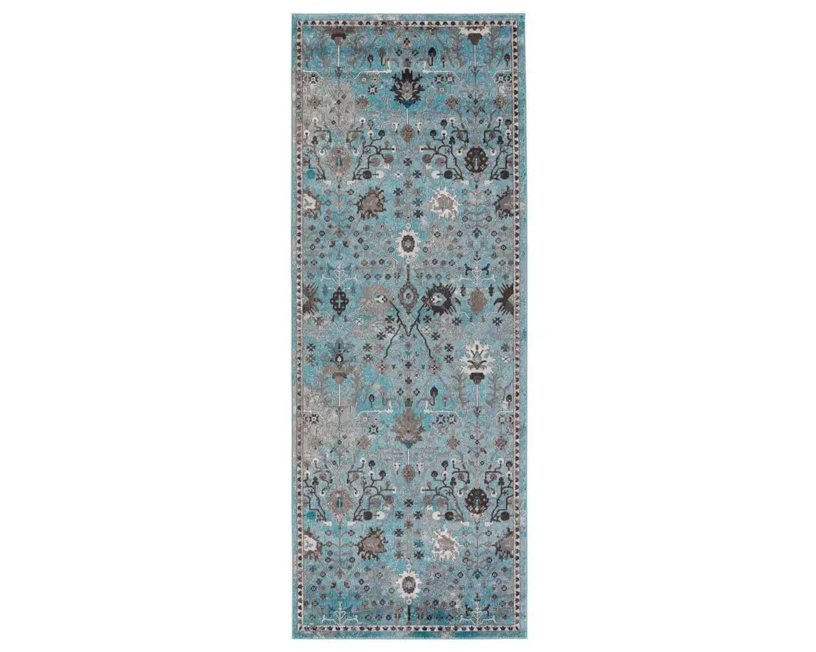 Borealis BOR14 Turquoise Rug
