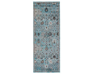 Borealis BOR14 Turquoise Rug