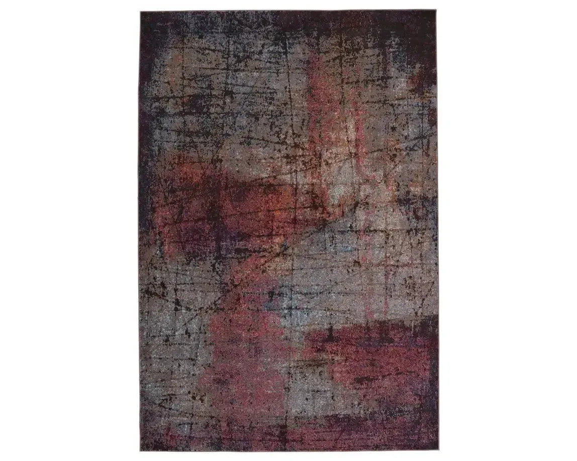 Borealis BOR17 Grey/Pink Rug