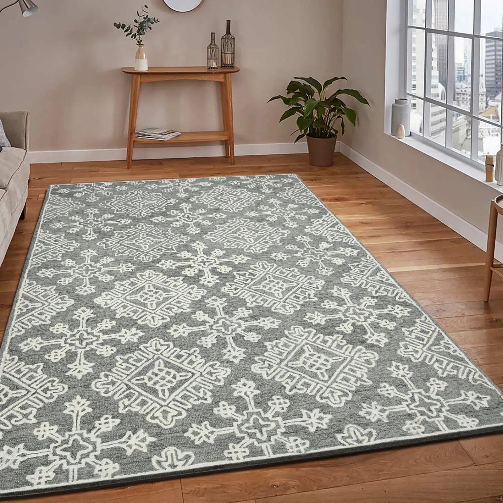Boscage BOS-33 Light Grey Rug