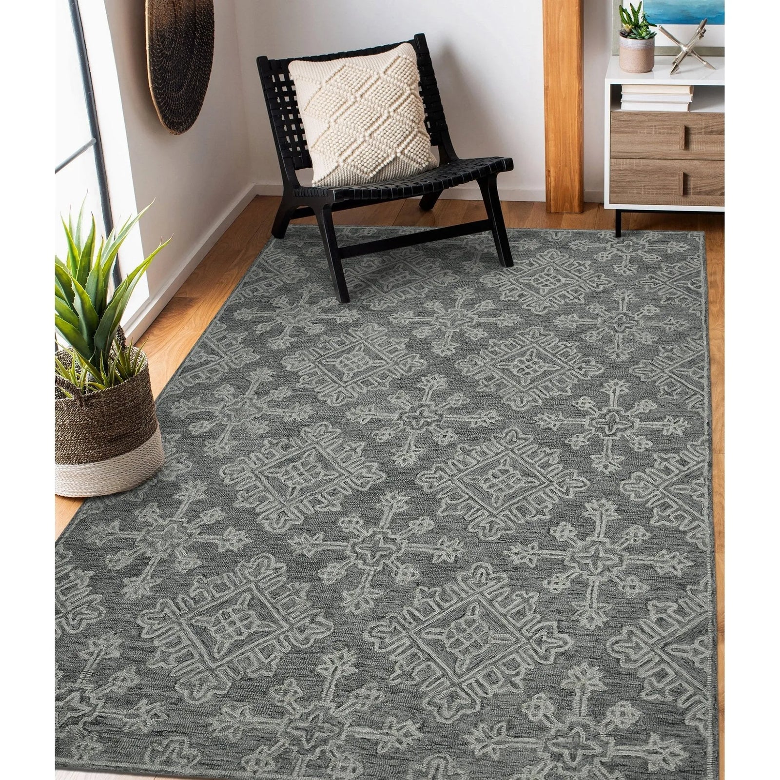 Boscage BOS-36 Graphite Rug