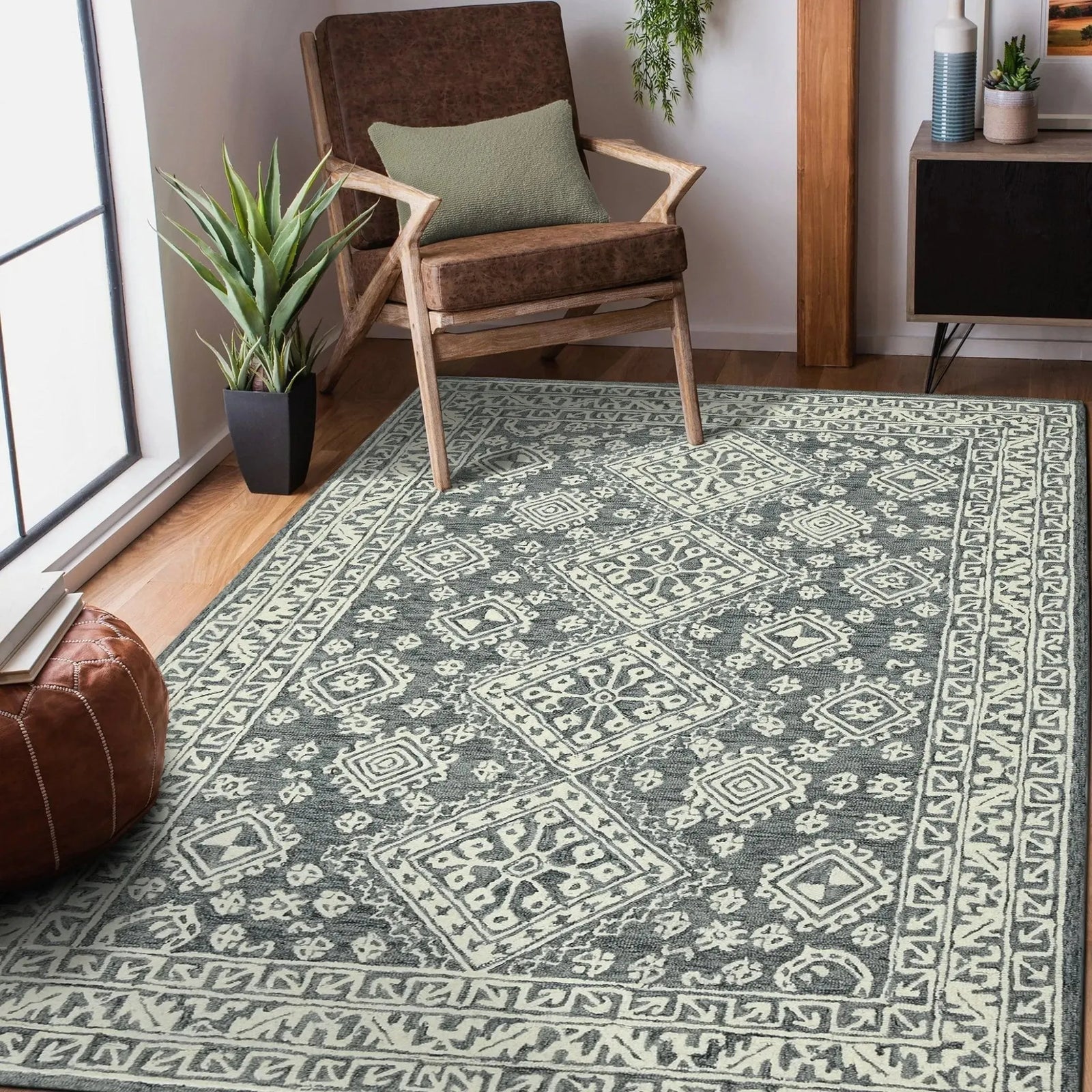 Boscage BOS-61 Grey Rug