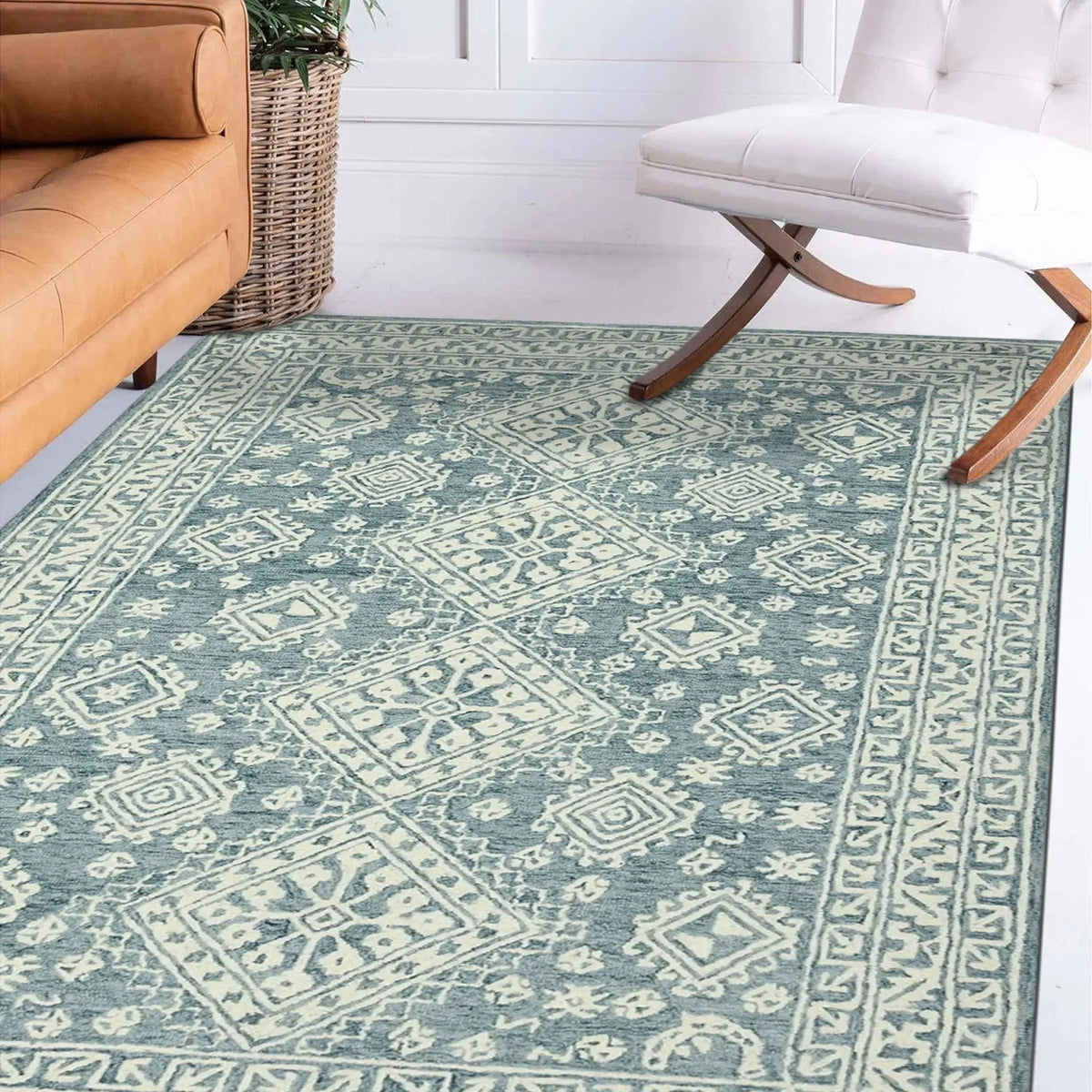 Boscage BOS-64 Blue Rug