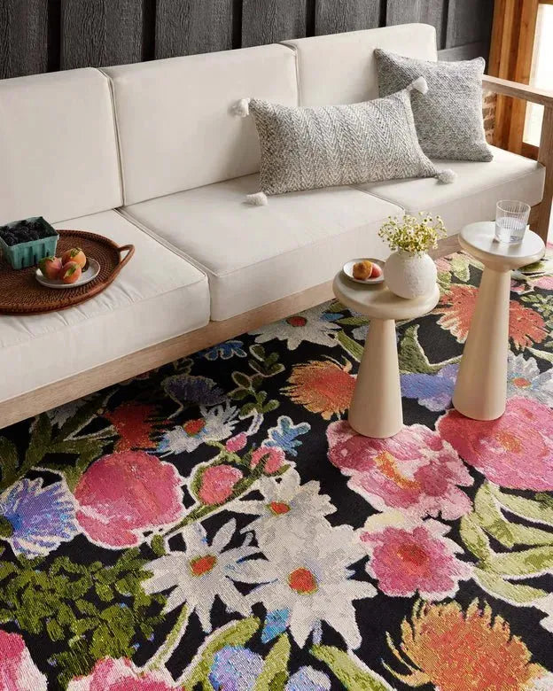 Botanical BOT-01 Black/Multi Rug