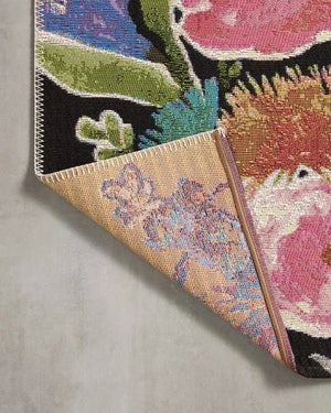 Botanical BOT-01 Black/Multi Rug