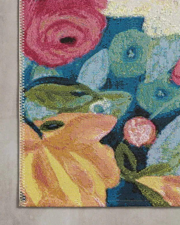 Botanical BOT-02 Navy/Multi Rug