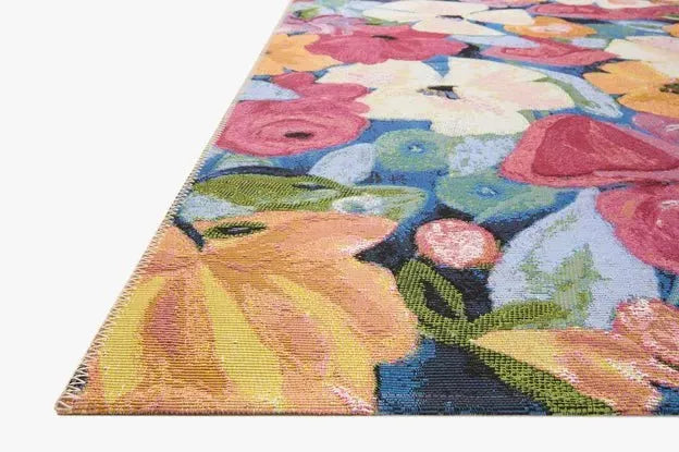 Botanical BOT-02 Navy/Multi Rug