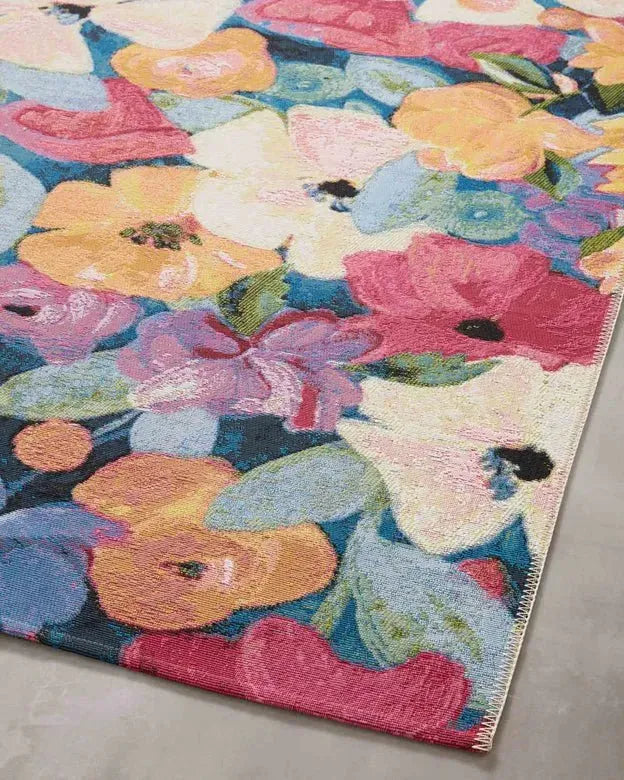 Botanical BOT-02 Navy/Multi Rug