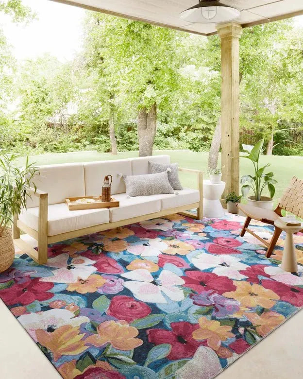 Botanical BOT-02 Navy/Multi Rug