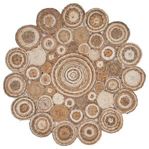 Boutique Jute 12039BHG Bleach/Grey Rug