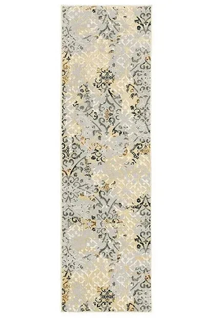 Bowen 108W Grey Gold Rug