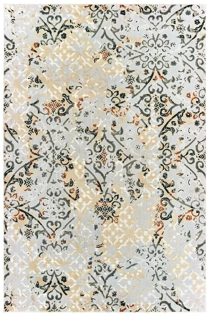 Bowen 108W Grey Gold Rug