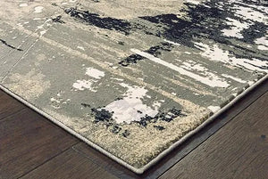 Bowen 109E Black Gold Rug