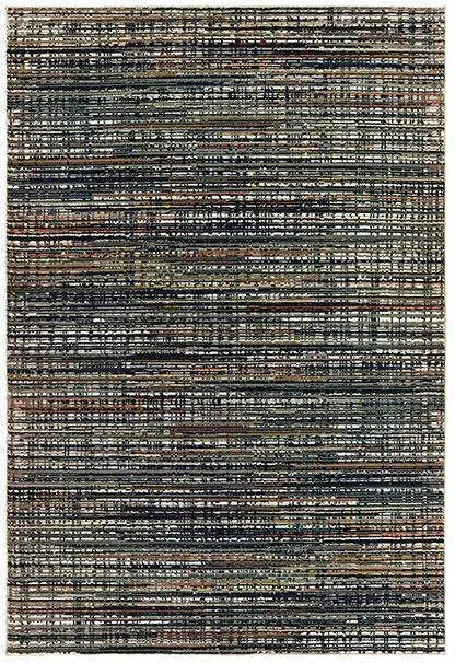 Bowen 1332H Black Navy Rug