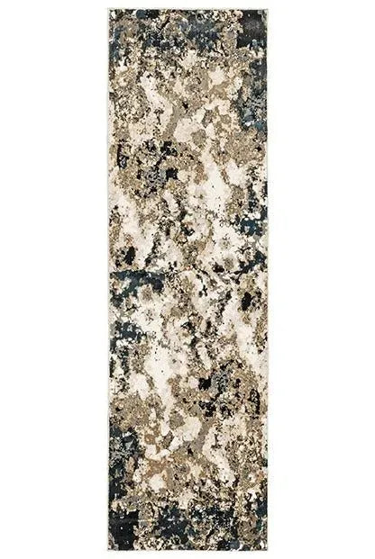 Bowen 1808Q Navy Gold Rug