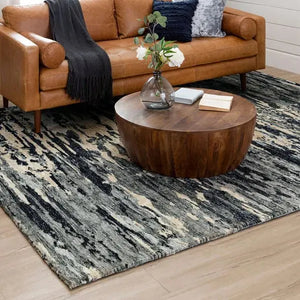 Bowen R1143 248 Huron Charcoal Rug
