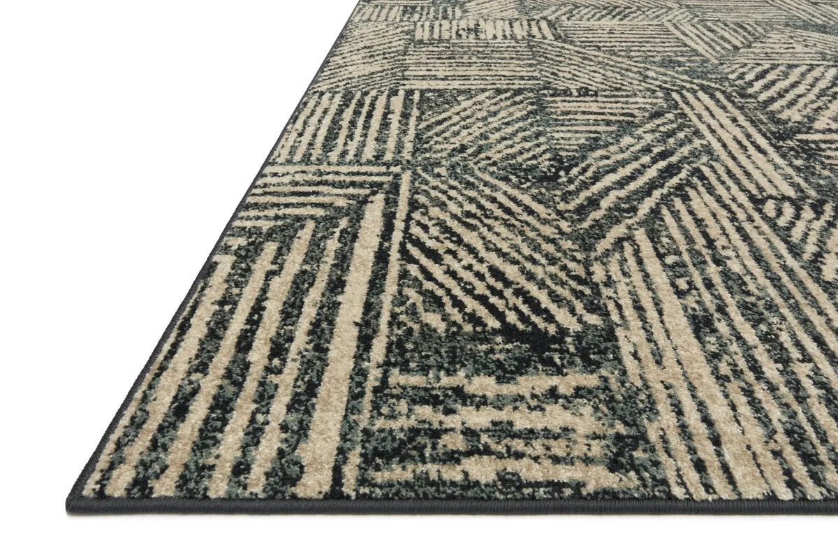 Bowery Bow-01 Midnight/Taupe Rug