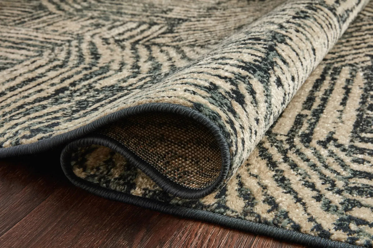 Bowery Bow-01 Midnight/Taupe Rug