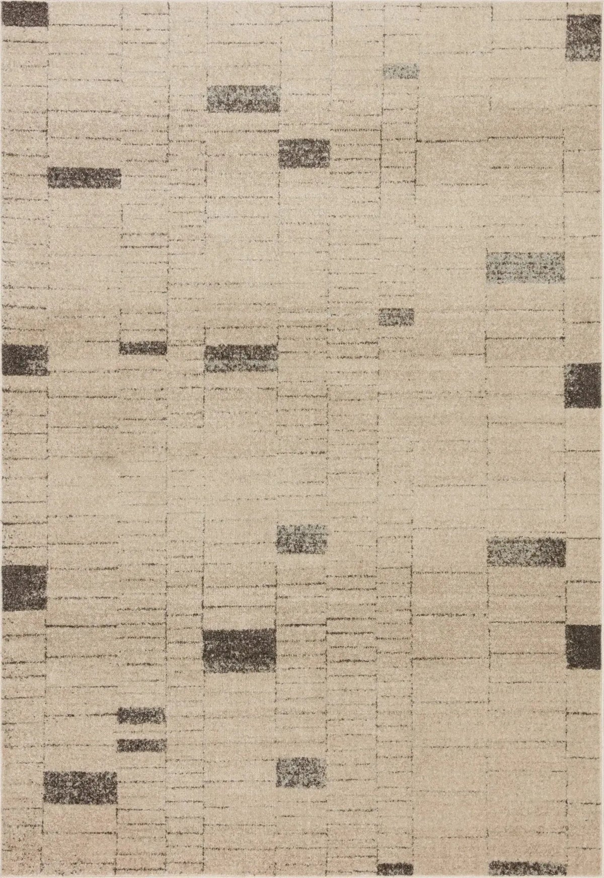 Bowery Bow-02 Slate/Taupe Rug