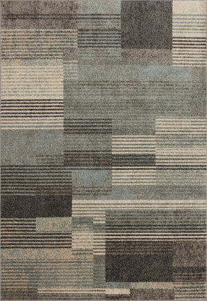 Bowery Bow-06 Storm/Taupe Rug