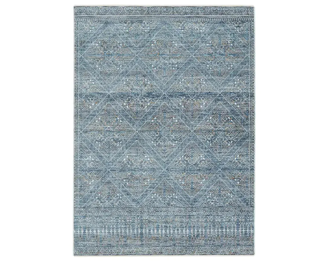 Branham BRA04 Turquoise Rug