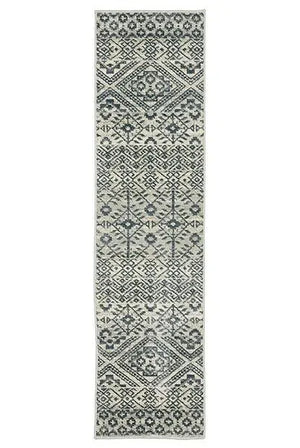 Branson BR02A Blue/Beige Rug