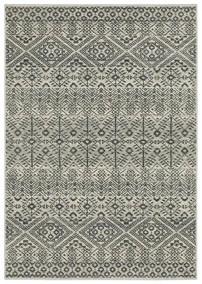 Branson BR02A Blue/Beige Rug