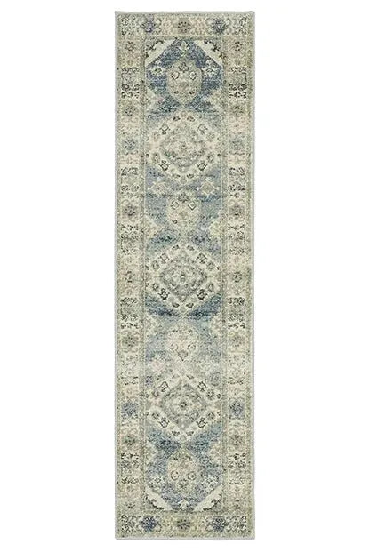 Branson BR03A Blue/Beige Rug