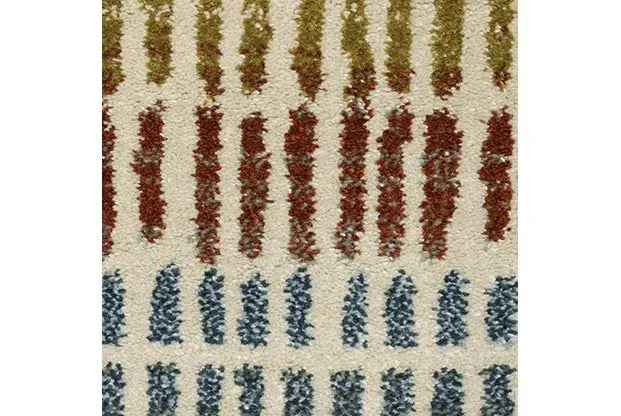 Branson BR06A Ivory/Multi Rug