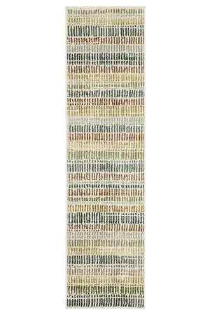 Branson BR06A Ivory/Multi Rug