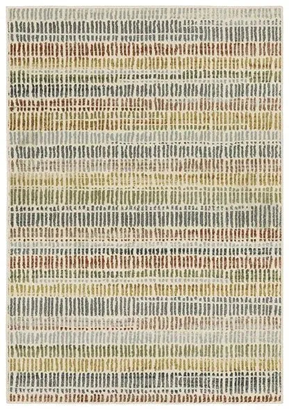 Branson BR06A Ivory/Multi Rug