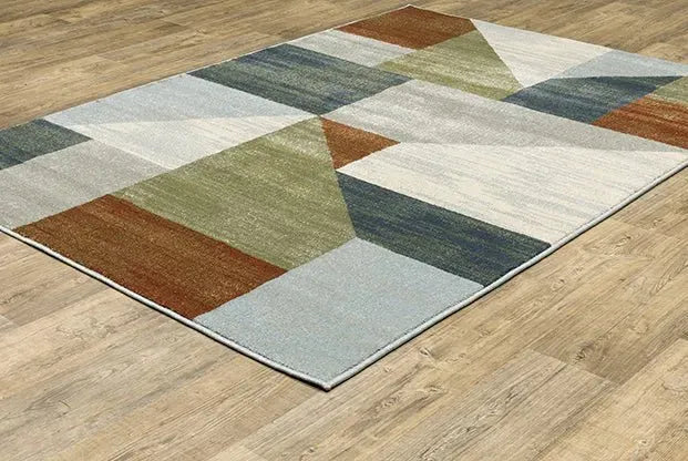 Branson BR11A Beige/Multi Rug