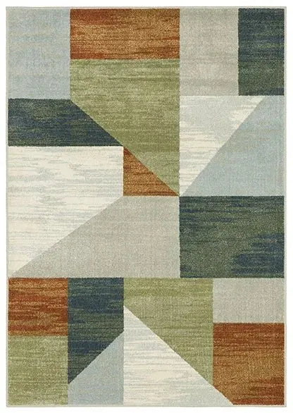 Branson BR11A Beige/Multi Rug
